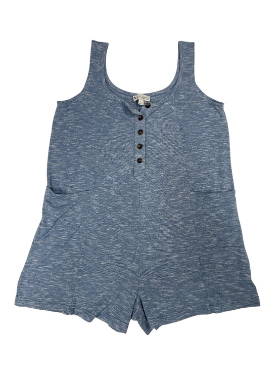 Koolaburra Other - Koolaburra Light Blue Heathered Knit Romper- L